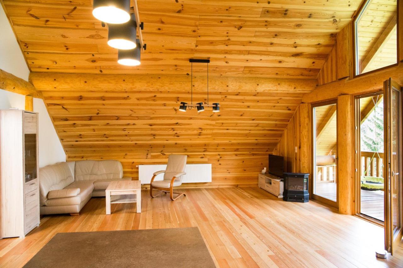 Luxusni Srub Az 24 Luzek - Sruby-Lipno Villa Frymburk Ngoại thất bức ảnh