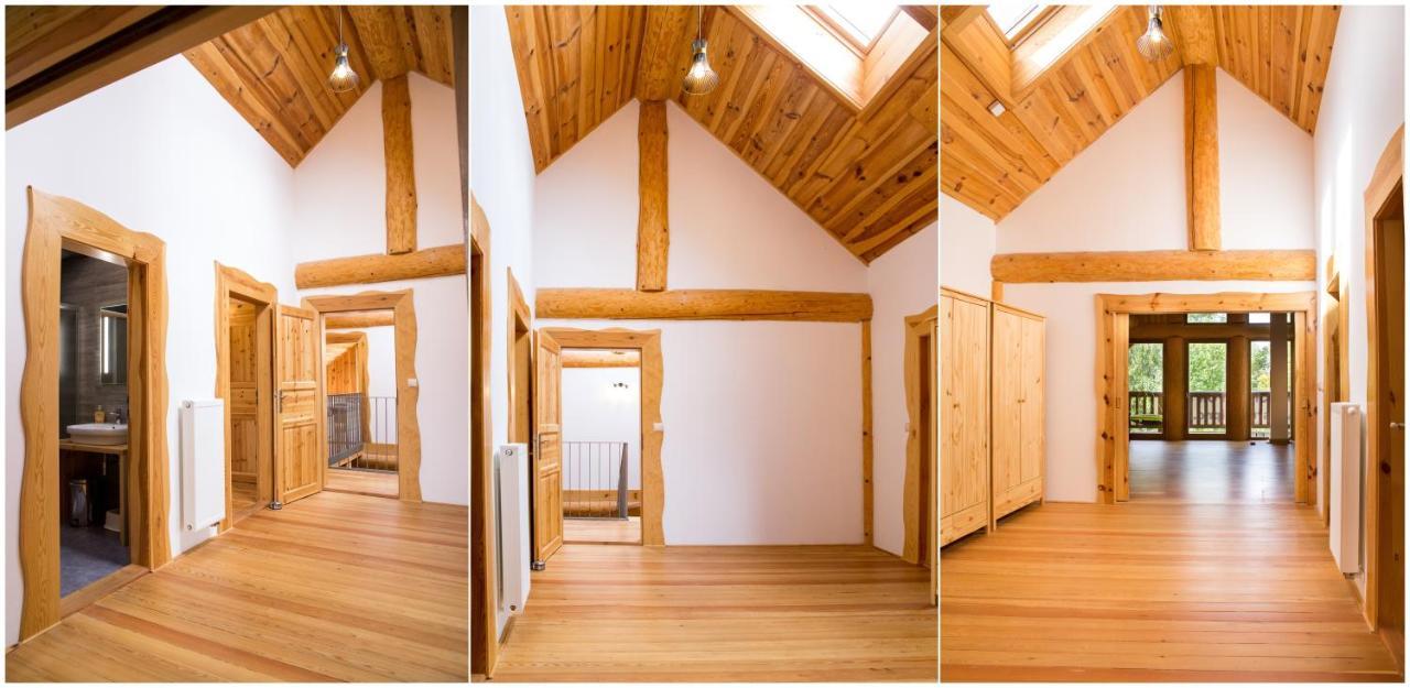 Luxusni Srub Az 24 Luzek - Sruby-Lipno Villa Frymburk Ngoại thất bức ảnh