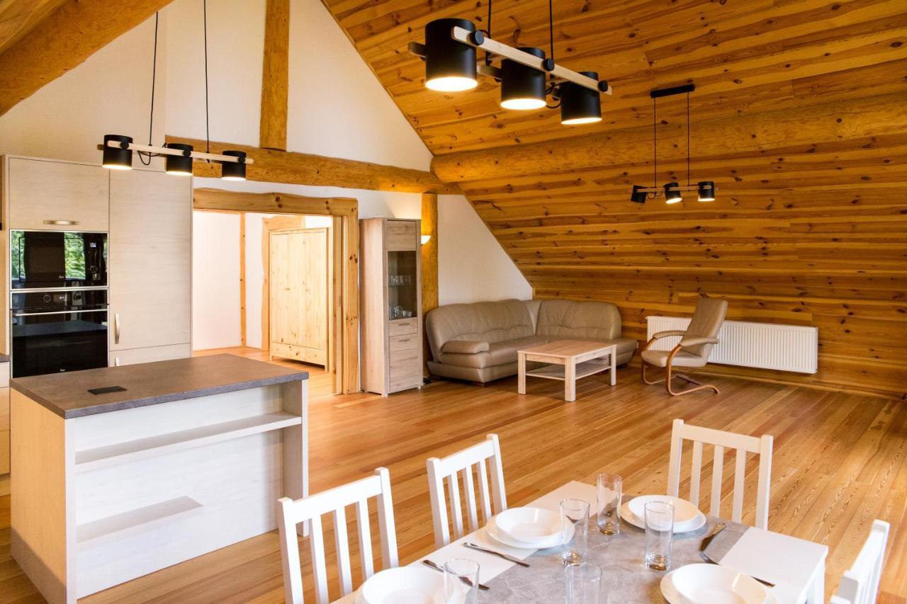 Luxusni Srub Az 24 Luzek - Sruby-Lipno Villa Frymburk Ngoại thất bức ảnh