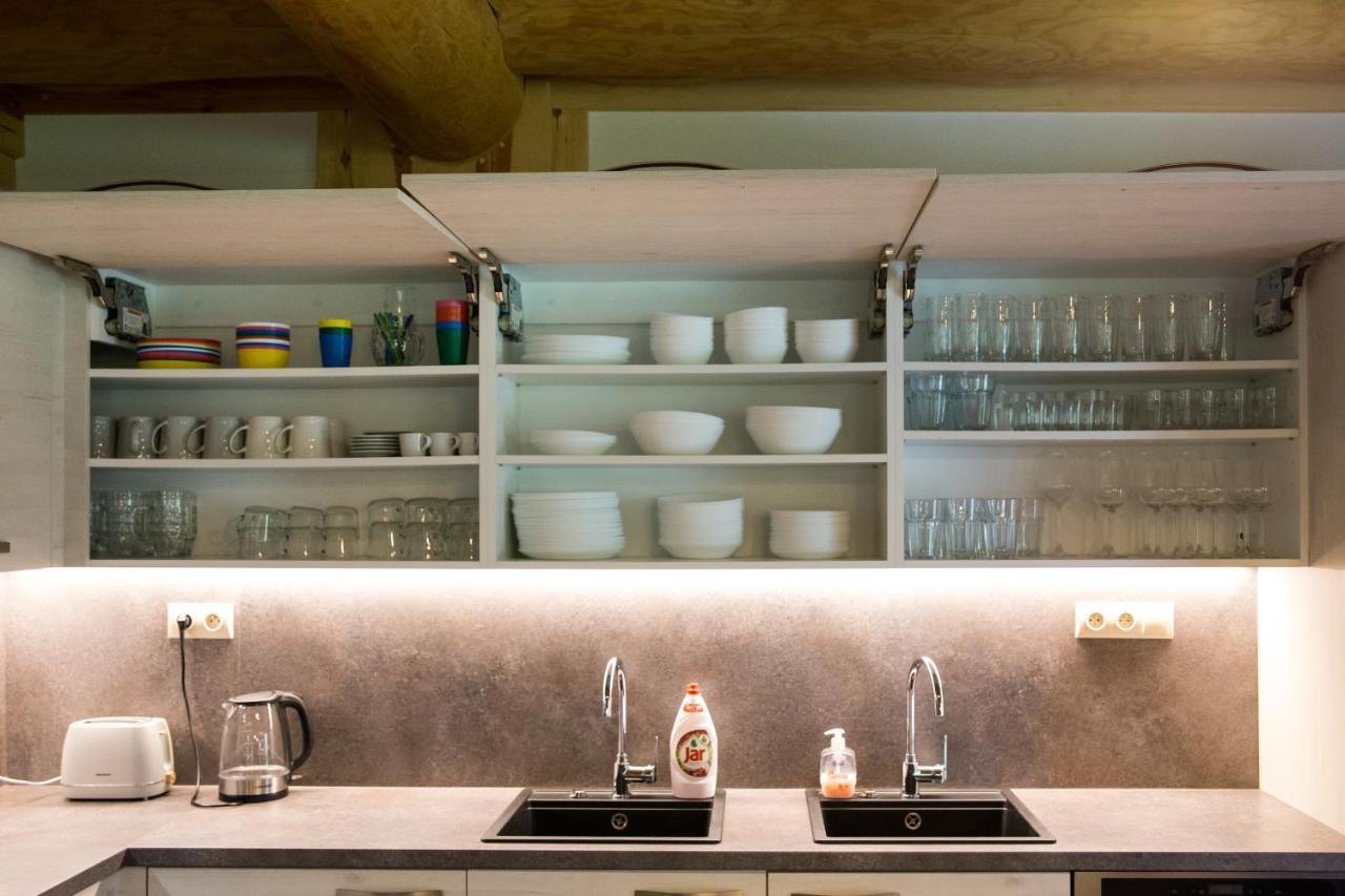 Luxusni Srub Az 24 Luzek - Sruby-Lipno Villa Frymburk Ngoại thất bức ảnh