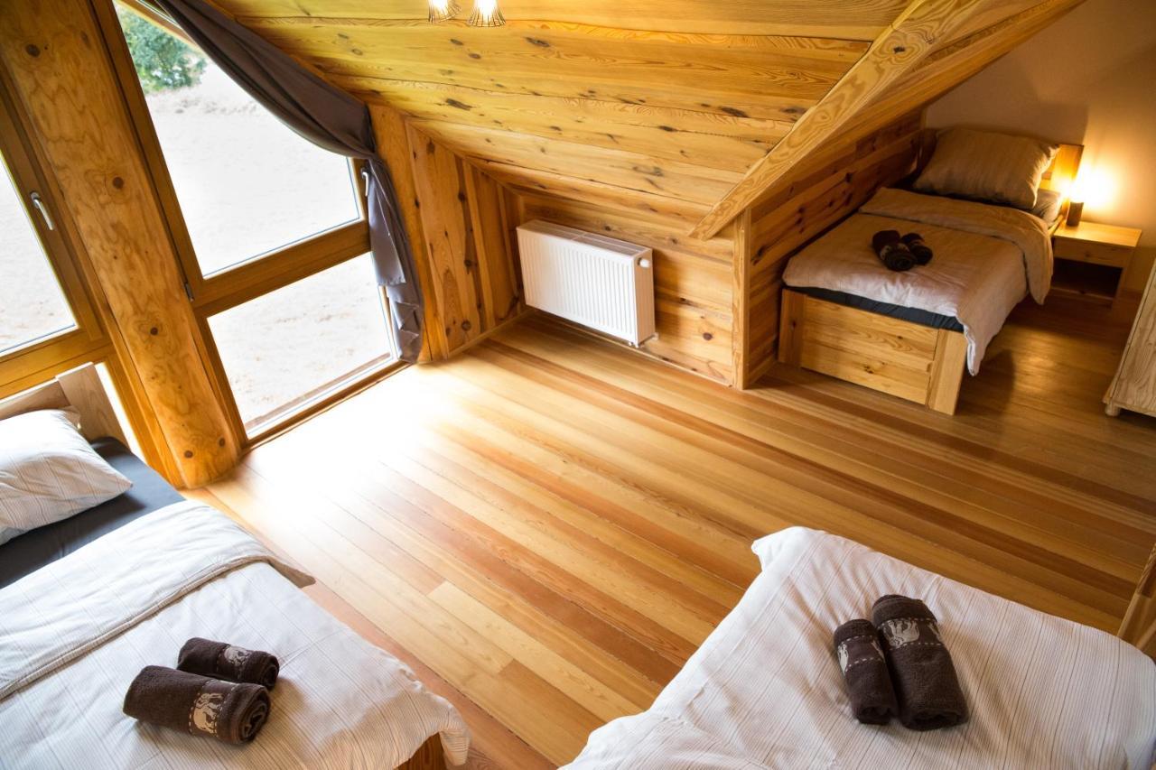 Luxusni Srub Az 24 Luzek - Sruby-Lipno Villa Frymburk Ngoại thất bức ảnh